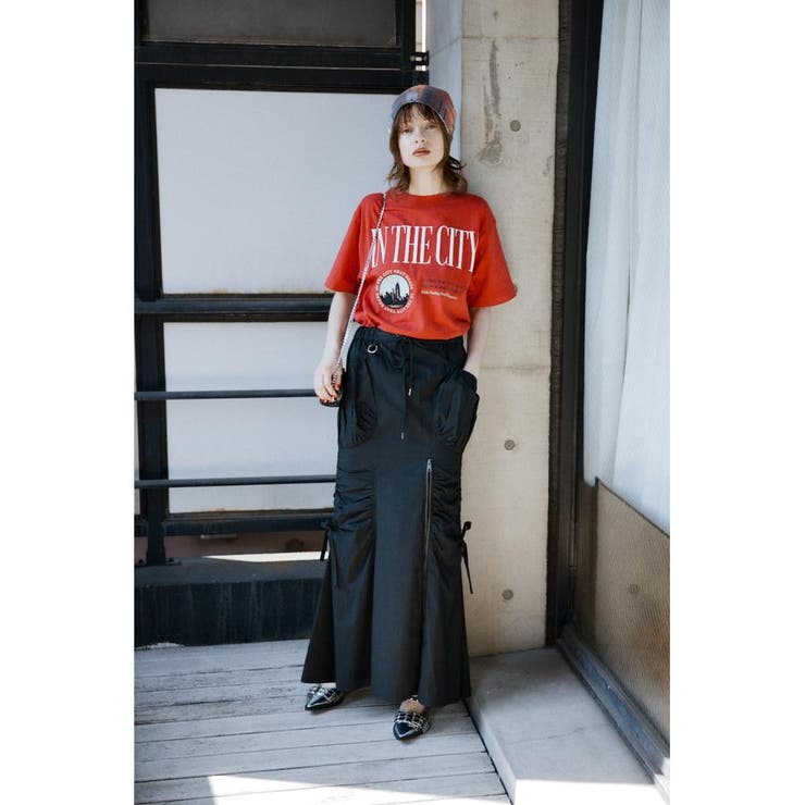 OPEN ZIP MERMAID CARGO スカート | SLY OUTLET | 詳細画像14 