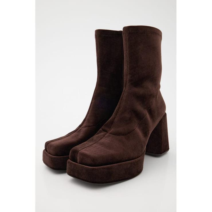 STRETCH BLOCK HEEL ブーツ | MOUSSY OUTLET | 詳細画像13 