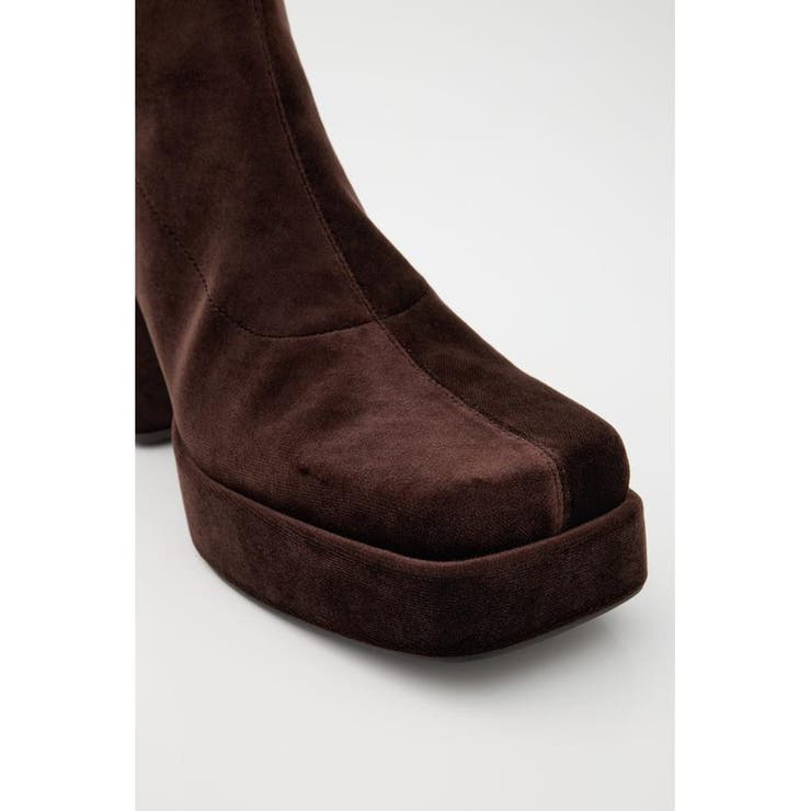 STRETCH BLOCK HEEL ブーツ | MOUSSY OUTLET | 詳細画像18 