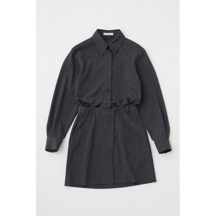 T.GRY | SHIRT MINI COMBI ドレス | MOUSSY OUTLET