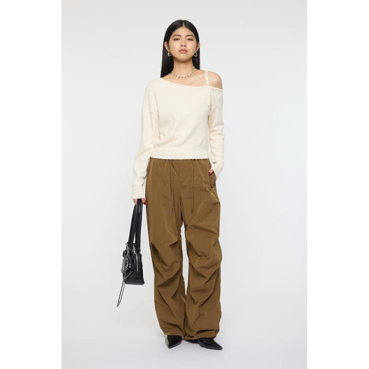 BUTTON STRAP ワンショルダートップス | MOUSSY OUTLET | 詳細画像2 