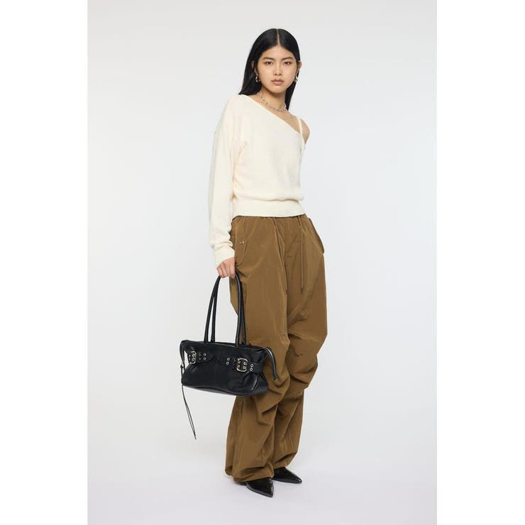 BUTTON STRAP ワンショルダートップス | MOUSSY OUTLET | 詳細画像3 