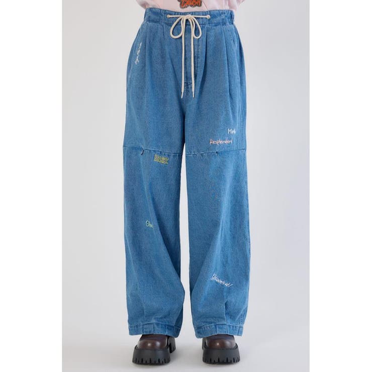 embroideryサイドジップパンツ | RODEO CROWNS WIDE BOWL | 詳細画像20 