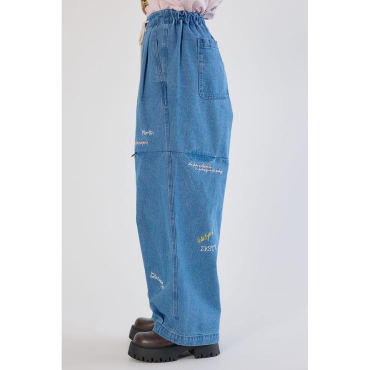 embroideryサイドジップパンツ | RODEO CROWNS WIDE BOWL | 詳細画像21 