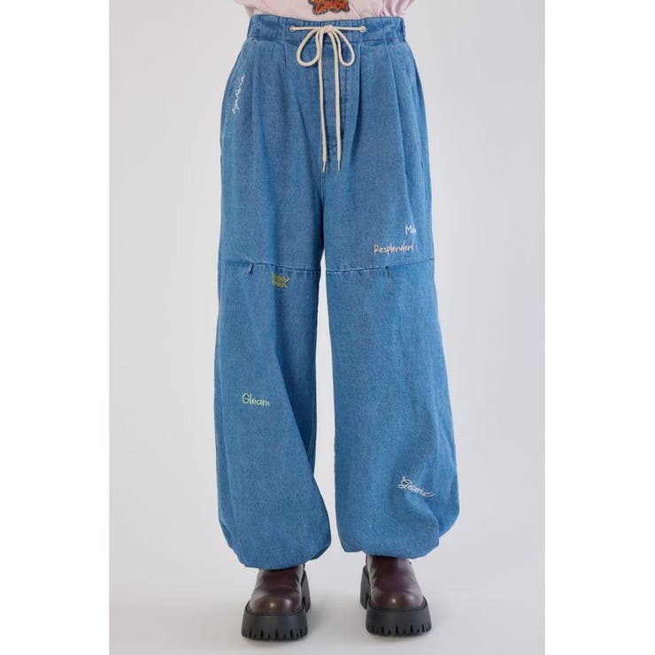 embroideryサイドジップパンツ | RODEO CROWNS WIDE BOWL | 詳細画像23 