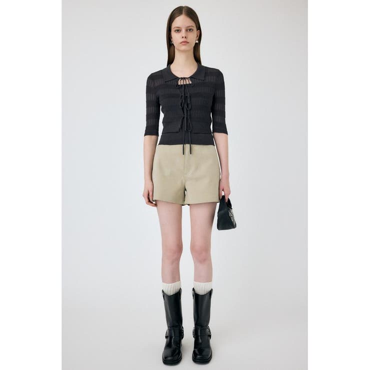 KNIT CAMI & RIBBON シャツセット | MOUSSY OUTLET | 詳細画像3 