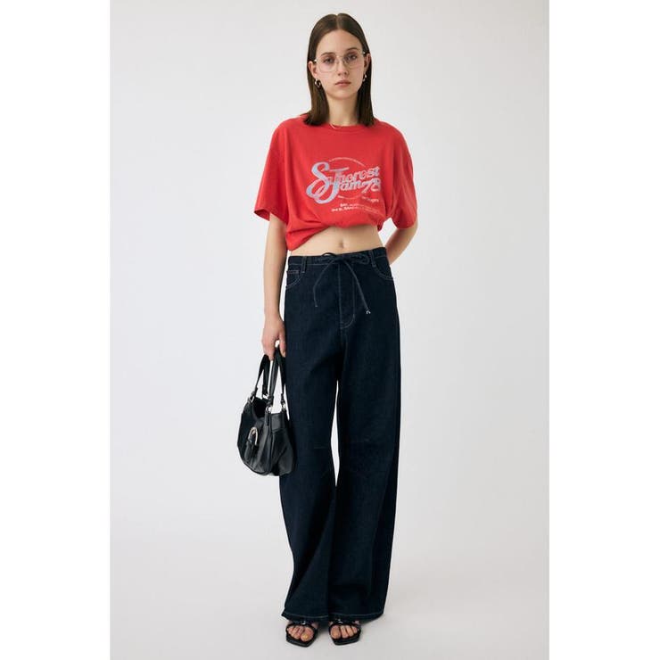 EASY WAIST LIGHT ストレートデニム | MOUSSY OUTLET | 詳細画像13 