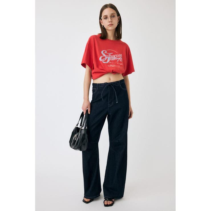 EASY WAIST LIGHT ストレートデニム | MOUSSY OUTLET | 詳細画像14 