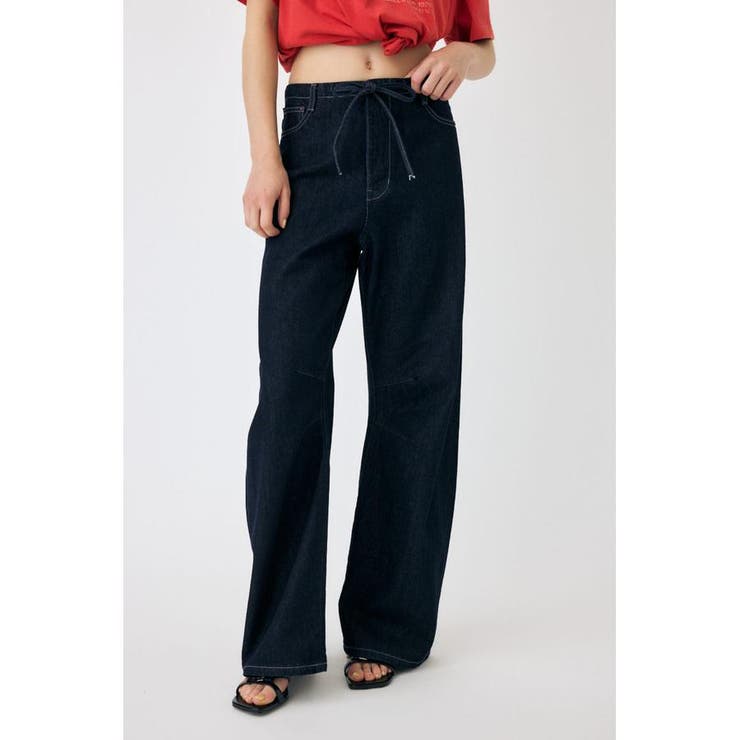 EASY WAIST LIGHT ストレートデニム | MOUSSY OUTLET | 詳細画像17 