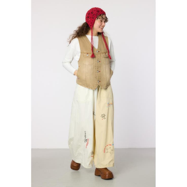 V CUT デニムベスト | RODEO CROWNS WIDE BOWL | 詳細画像5 