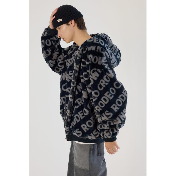 オールオーバーロゴファーブルゾン | RODEO CROWNS WIDE BOWL | 詳細画像10 