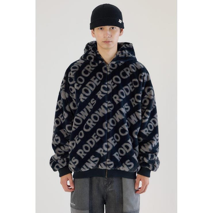 オールオーバーロゴファーブルゾン | RODEO CROWNS WIDE BOWL | 詳細画像14 
