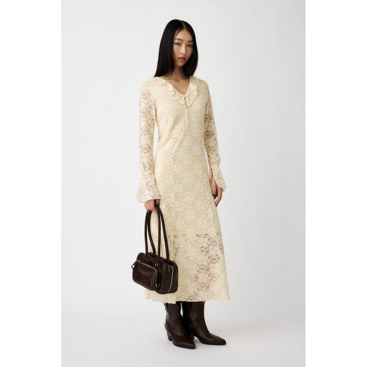 FLOCKY LACE ドレス | MOUSSY OUTLET | 詳細画像2 