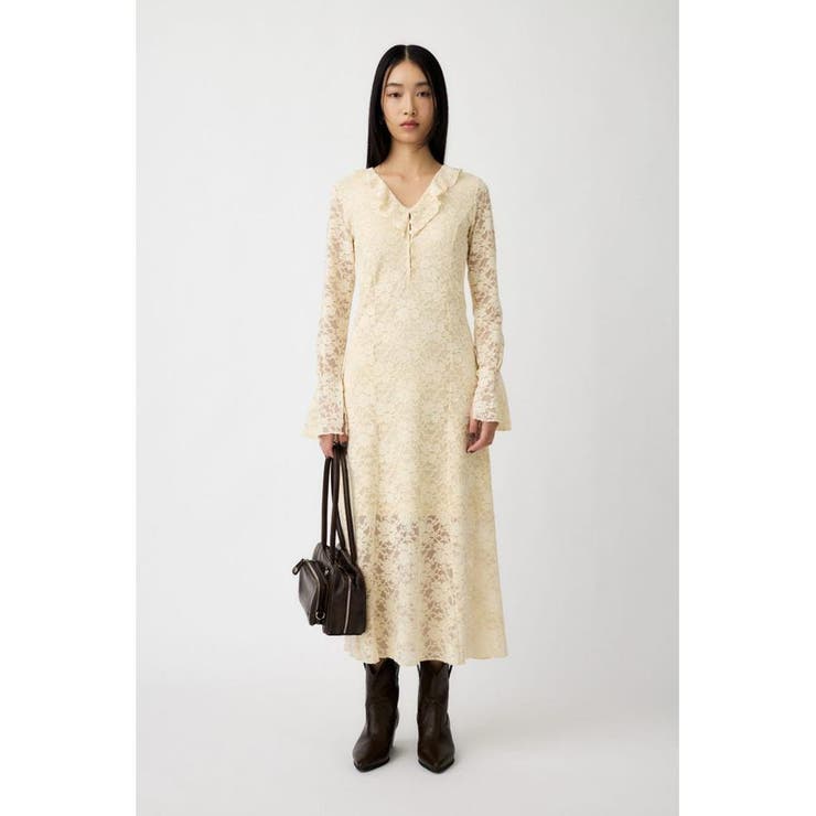 FLOCKY LACE ドレス | MOUSSY OUTLET | 詳細画像3 