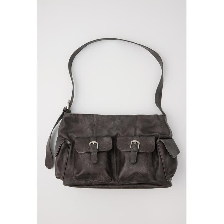 D/GRY3 | ダブルポケットショルダーバッグ | RODEO CROWNS WIDE BOWL