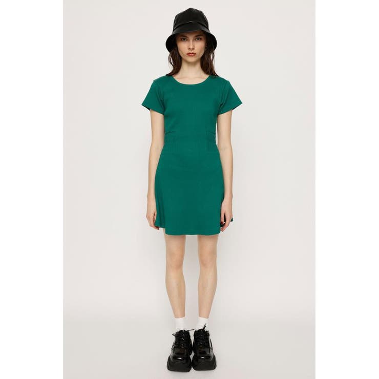D/GRN3 | BACK LACE FLARE ワンピース | SLY OUTLET