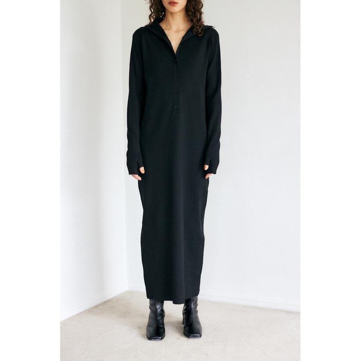 タートル ニット ドレス | MOUSSY OUTLET | 詳細画像1 