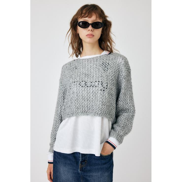 LUREX MESH ニット | MOUSSY OUTLET | 詳細画像26 