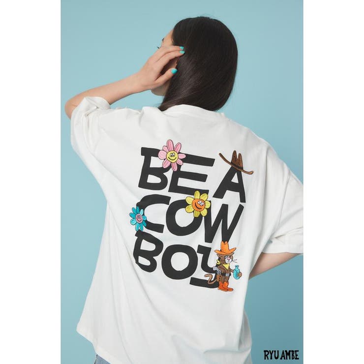 (Ryu Ambe)MOTIF刺繍Tシャツ | RODEO CROWNS WIDE BOWL | 詳細画像5 