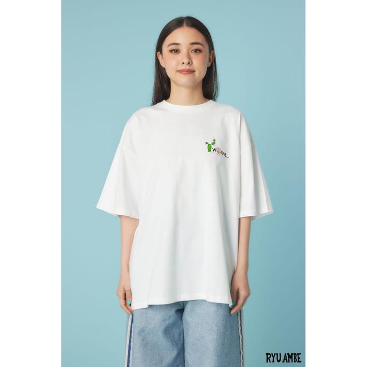 (Ryu Ambe)MOTIF刺繍Tシャツ | RODEO CROWNS WIDE BOWL | 詳細画像8 