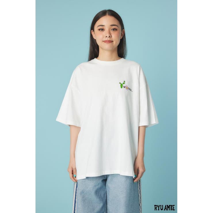 (Ryu Ambe)MOTIF刺繍Tシャツ | RODEO CROWNS WIDE BOWL | 詳細画像8 