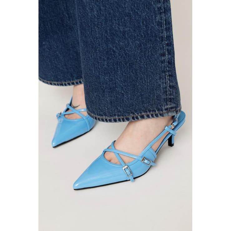 L/BLU1 | SLING BACK パンプス | SLY OUTLET
