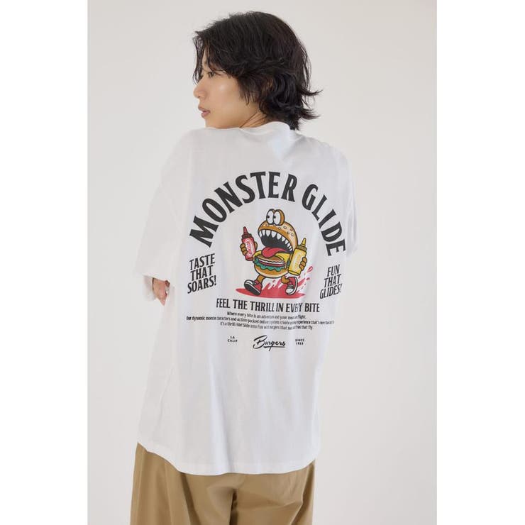 MONSTER GLIDE Tシャツ | RODEO CROWNS WIDE BOWL | 詳細画像2 