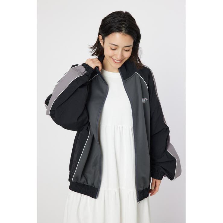 ナイロン×ジャージトラックジャケット | RODEO CROWNS WIDE BOWL | 詳細画像2 