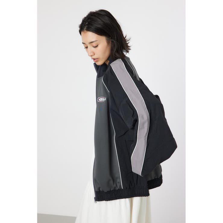 ナイロン×ジャージトラックジャケット[品番：BJLW0029496