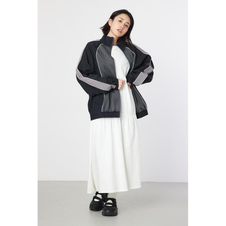 ナイロン×ジャージトラックジャケット | RODEO CROWNS WIDE BOWL | 詳細画像5 