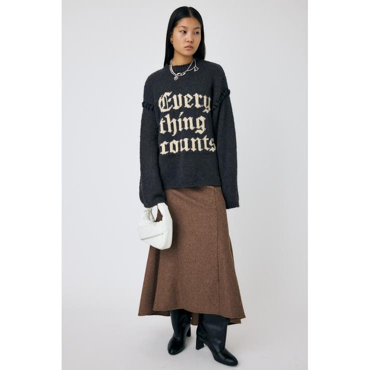 KNITTED WORDS セーター | MOUSSY OUTLET | 詳細画像7 