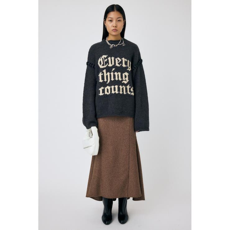 KNITTED WORDS セーター | MOUSSY OUTLET | 詳細画像9 