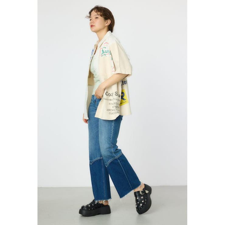 HEM WESTERN デニムパンツ | RODEO CROWNS WIDE BOWL | 詳細画像15 