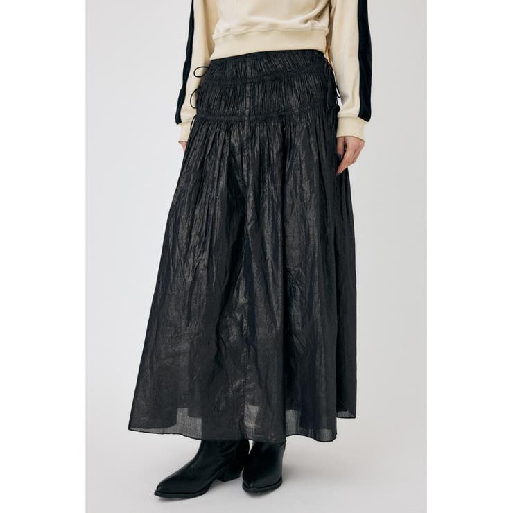 SHIRRING ロングスカート | MOUSSY OUTLET | 詳細画像19 