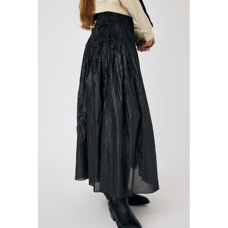 SHIRRING ロングスカート | MOUSSY OUTLET | 詳細画像20 