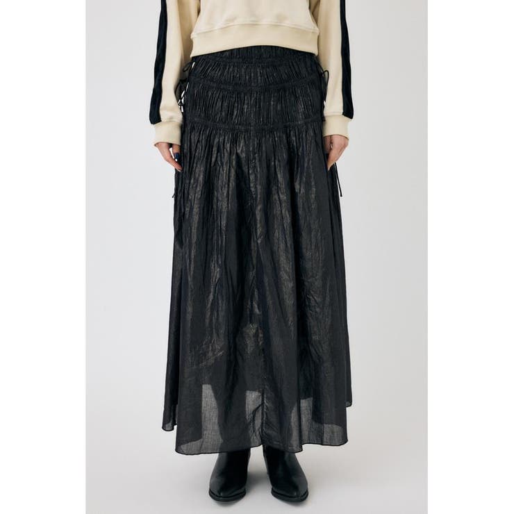 SHIRRING ロングスカート | MOUSSY OUTLET | 詳細画像21 