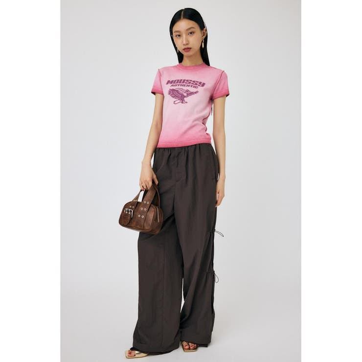 D/BRN3 | SIDE OPEN NYLON パンツ | MOUSSY OUTLET