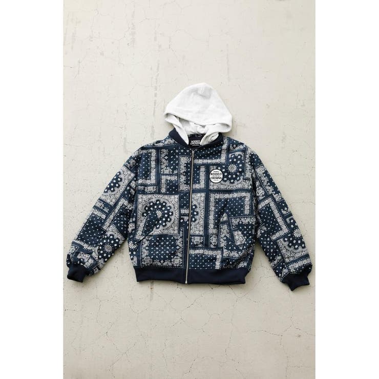 MENS LOGO BIG HOODIE ブルゾン[品番：BJLW0023838]｜RODEO