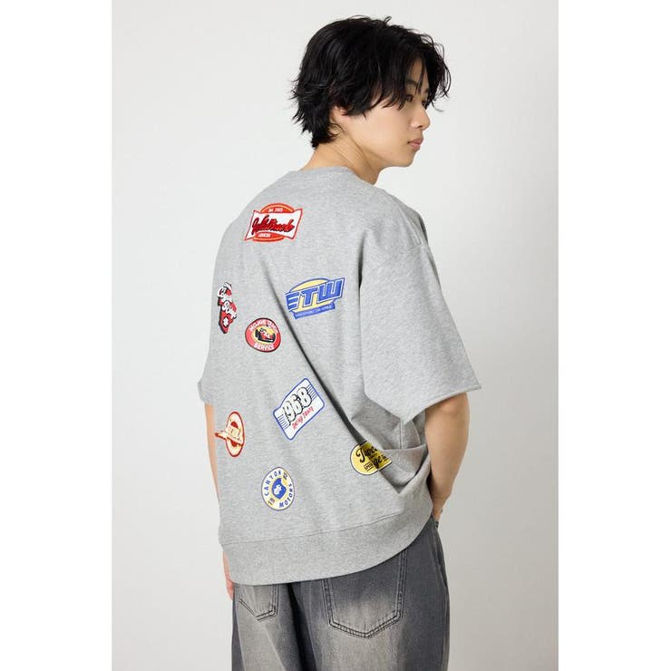 T.GRY | カスタムワッペン半袖スウェット | RODEO CROWNS WIDE BOWL