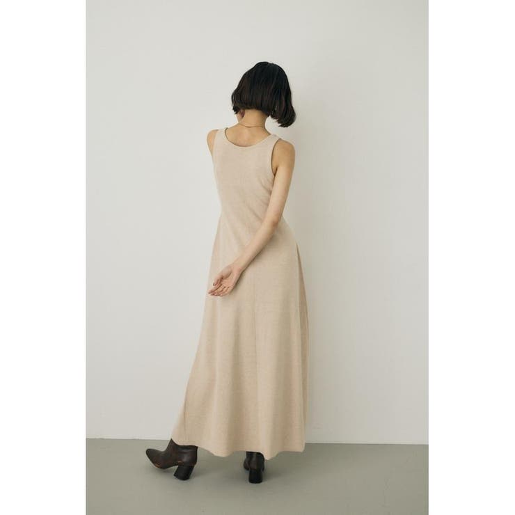 ノースリーブニットワンピース オーガニックコットン使用 | MOUSSY OUTLET | 詳細画像14 
