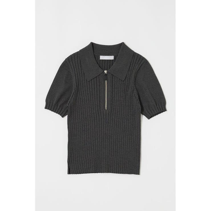 HALF ZIP CLASSIC ポロ トップス | MOUSSY OUTLET | 詳細画像14 