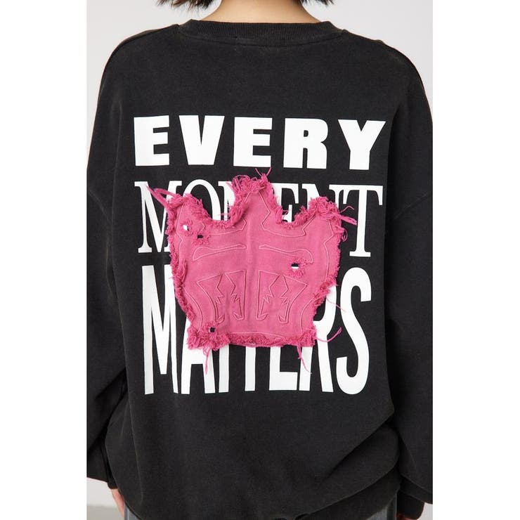 ダメージCROWNアップリケスウェット | RODEO CROWNS WIDE BOWL | 詳細画像12 