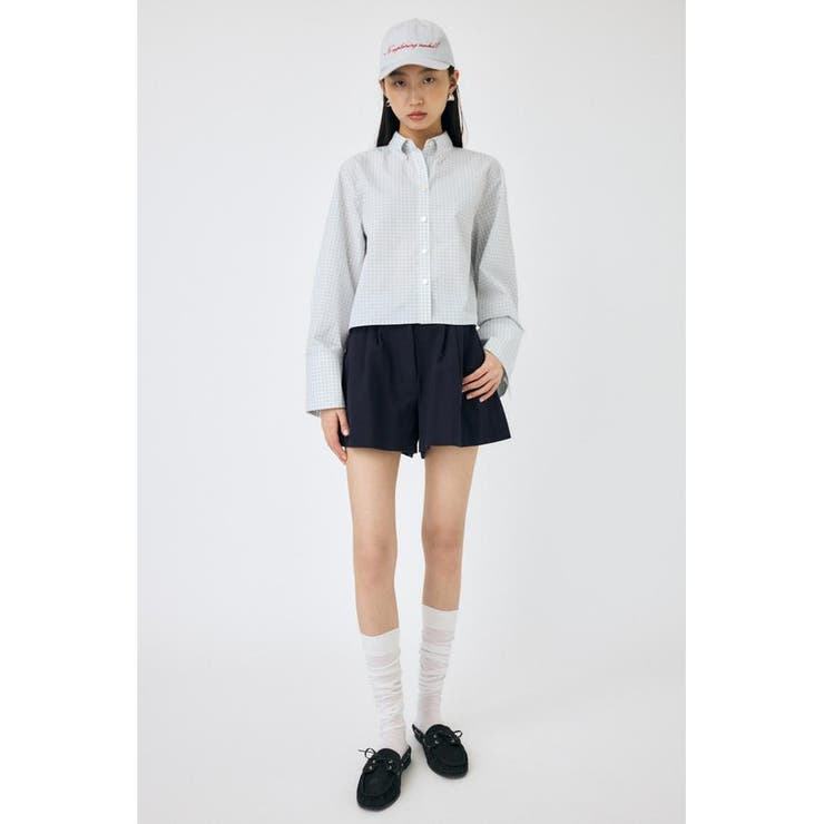 THREE TUCK ショーツ | MOUSSY OUTLET | 詳細画像13 
