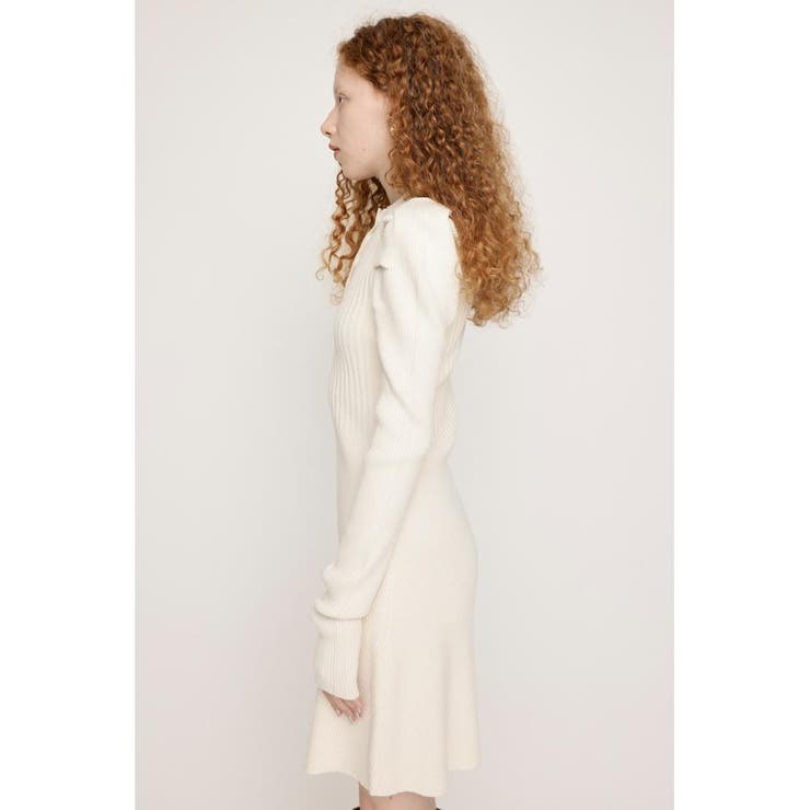 TUCK SLEEVE FLARE KNIT ショートワンピース | SLY OUTLET | 詳細画像5 