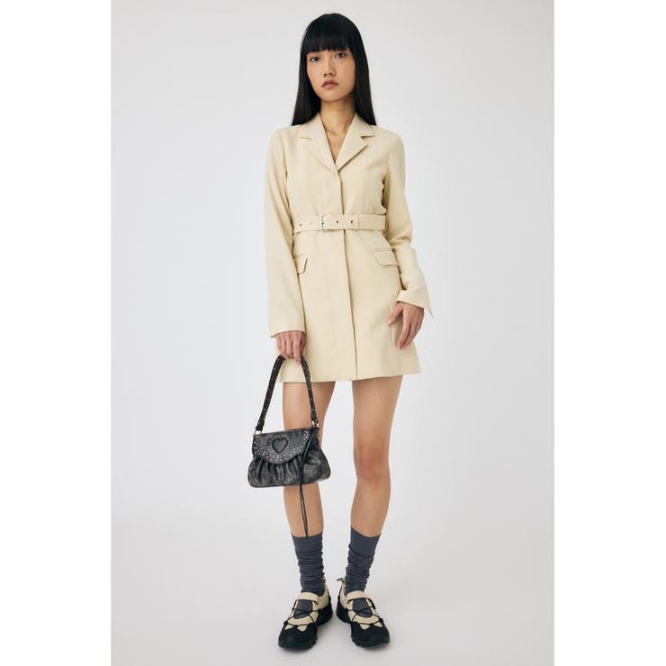 LONG SLEEVE BLAZER ミニドレス | MOUSSY OUTLET | 詳細画像10 