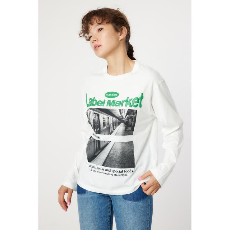 Label Market ロングスリーブTシャツ | RODEO CROWNS WIDE BOWL | 詳細画像1 