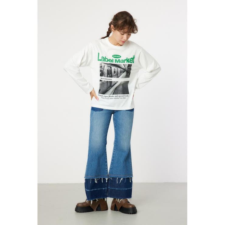 Label Market ロングスリーブTシャツ | RODEO CROWNS WIDE BOWL | 詳細画像4 