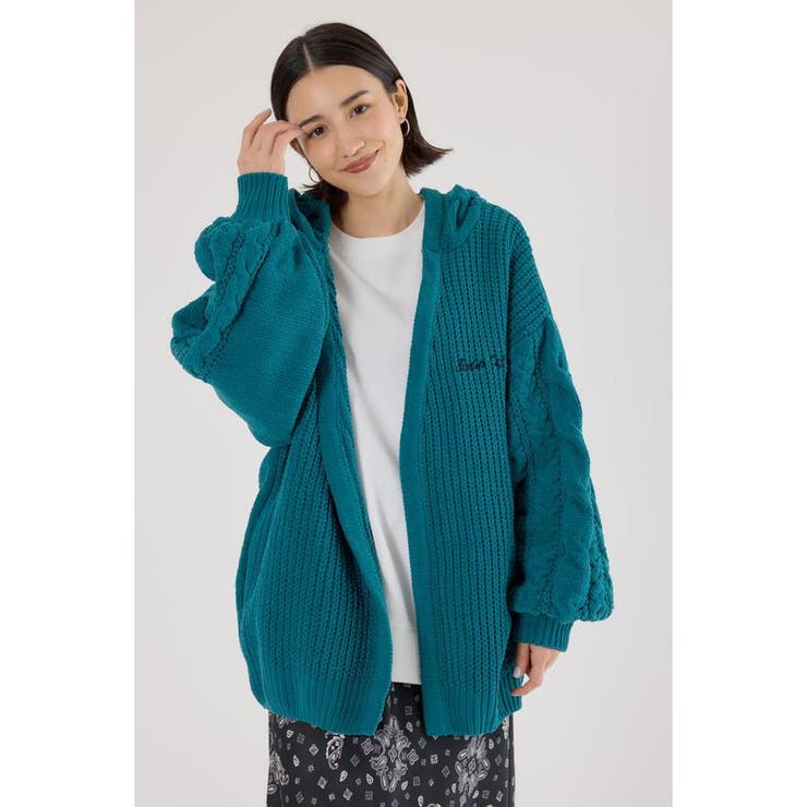 モールニットトッパーカーディガン | RODEO CROWNS WIDE BOWL | 詳細画像28 