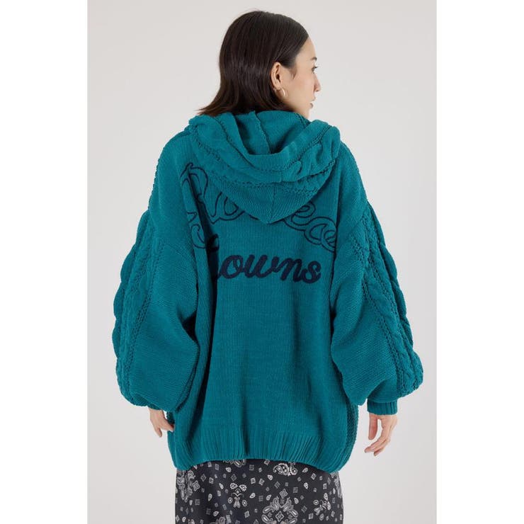 モールニットトッパーカーディガン | RODEO CROWNS WIDE BOWL | 詳細画像32 