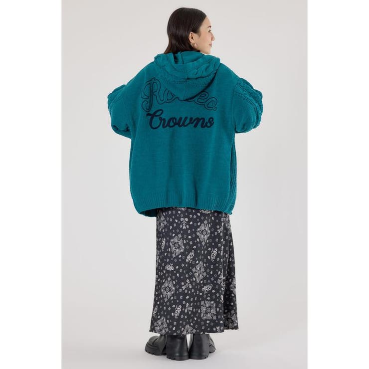 モールニットトッパーカーディガン | RODEO CROWNS WIDE BOWL | 詳細画像34 